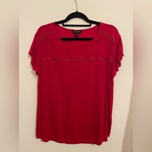 Banana Republic Red Blouse, Size L